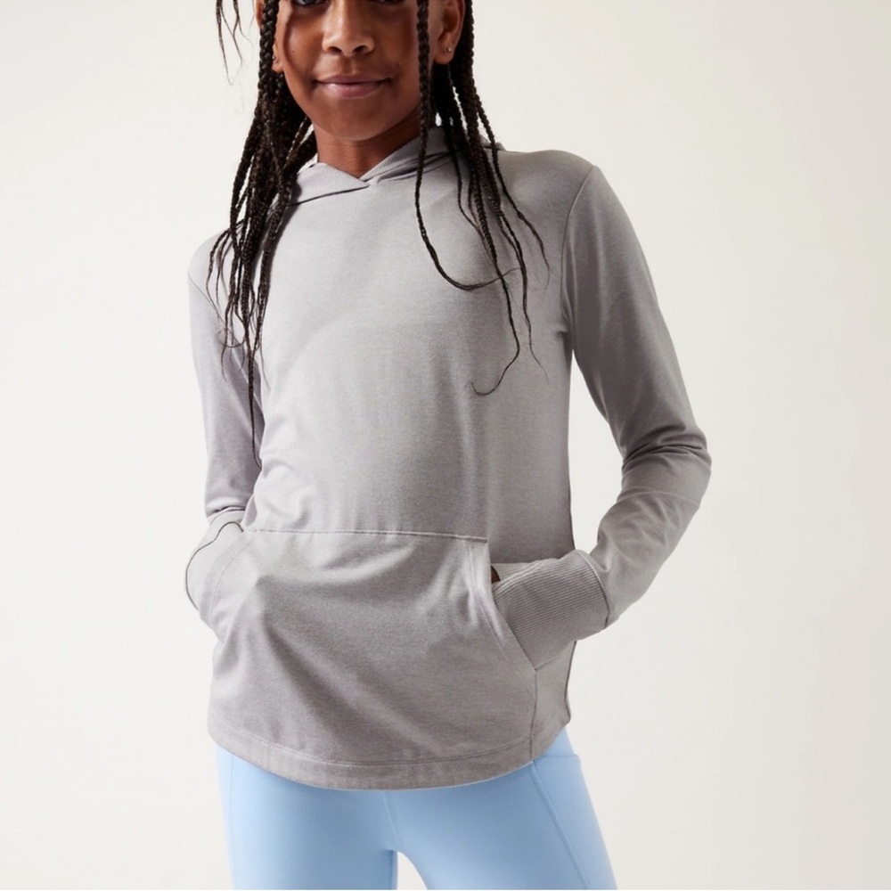 Athleta Girl Uptempo Hooded Top Size Large (12)